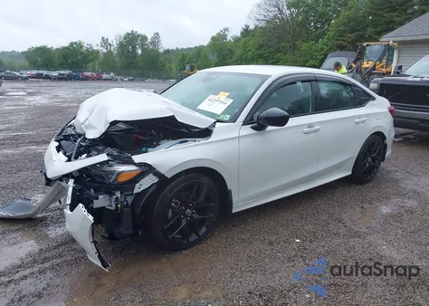 2025 Honda Civic Sport из США, поврежденный, VIN 2HGFE2F5XSH525545